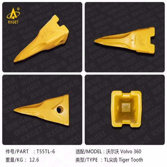 14537826 Schaufeladapter der Volvo Ec460-Serie, Bagger- und Ladeschaufel-Grabzahn und Adapter, Ersatzteile für Baumaschinen